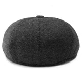 MALCO DARK GREY MODA NEWSBOY CAP