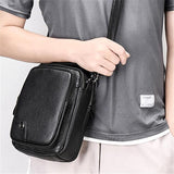 Mens Practical Muiltipurpose Shoulder Bags Leather Messenger Bags Handbags