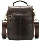 Men's Flap Type Shoulder Bag Retro Leather Crossbody Bag Handbag