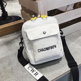 Ladies Canvas Letter Crossbody Bag