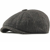 "Cooper" Newsboy Wool Cap