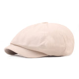 "NY Pump" Newsboy Cotton Cap