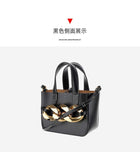 French minority Design Handbag thick chain Single Shoulder Bag Messenger Bag female