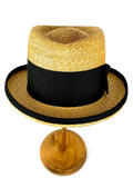 Hercule Poirot’s homburg straw hat