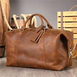 Large Capacity Casual Durable Retro Travelling Handbag