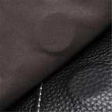 Leather Solid Color Business Crossbody Bag Shoulder Bag For Men
