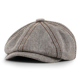 "Swender" Newsboy Wool Cap