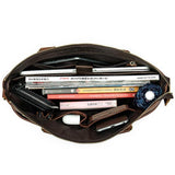 Leather Business Simple Style Casual Chunky Briefcase Handbag Sling Shoulder Bag