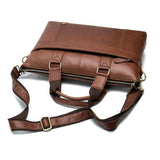 Leather Business Simple Style Casual Chunky Briefcase Handbag Sling Shoulder Bag