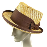 Hercule Poirot’s homburg straw hat