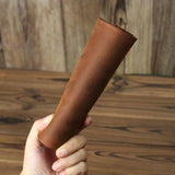 Long crazy horse leather multi-function mobile phone passport bag