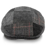 Tribeca - Walrus Hats Grey Tweed Patchwork Ivy Cap