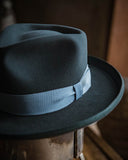 Navy fedora hat