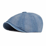 Lewis Newsboy Denim Cap