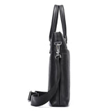 Men's Classic Casual Leather Soft Handbag Business Crossbody Bag