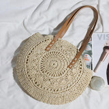Ladies Bohemian Beach Vacation Large Capacity Shoulder Bag
