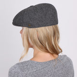 5 Colors - Shelby - Walrus Hat Wool Blend 8 Panel Newsboy Cap