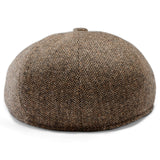 MALCO HERRINGBONE MODA NEWSBOY CAP