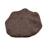 Eight Piece Cap Tweed-Brown