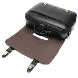 Men's Genuine Leather Handbag Large Capacity Waterproof Crossbody Bag
