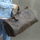 Large Capacity Casual Durable Retro Travelling Handbag