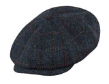 Vintage Cap Tweed-Blue/Red