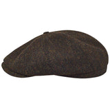 Vintage Cap Tweed-Brown