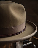 Lighter warm brown fedora