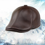 “Detective” True first layer cowhide duck tongue fashion forward cap M-3XL