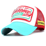 New patch Awesohle letters embroidered baseball net cap