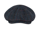 Vintage Cap Tweed-Blue/Red