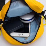 Ladies Canvas Letter Crossbody Bag