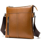 Fashion Leather Shoulder Bag Adjustable Shoulder Strap Design Casual Crossbody Bag