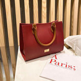 Large Capacity Tote Bag Folder Bag Shoulder Crossbody Bag