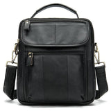 Men's Retro Casual Leather Business Handbag Crossbody Bag