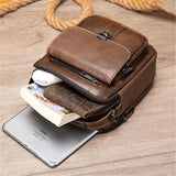 Large Capacity Vintage Leather Mini Shoulder Bags