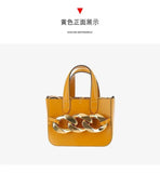 French minority Design Handbag thick chain Single Shoulder Bag Messenger Bag female