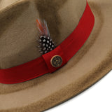 Vintage Fedora hat-Camel Code