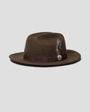 Merlin Ranch Fedora - Chocolate