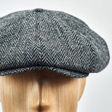 Eight Piece Cap Tweed-Mint Green