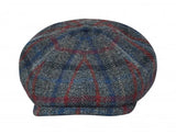 Vintage Cap Tweed-Grey/Blue/red