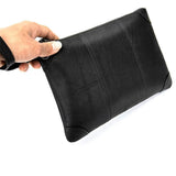 Fine Stitching Genuine Leather Single Handle-Top Zip Fastening Business Handbags
