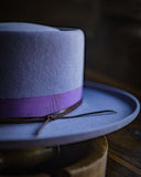 Light purple Pork Pie hat