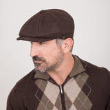 5 Colors - Shelby - Walrus Hat Wool Blend 8 Panel Newsboy Cap