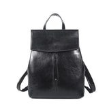Genuine leather Cowhide Women's bags Backpack