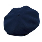 Eight Piece Cap Tweed-Navy Blue