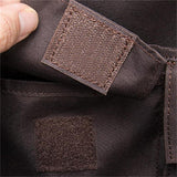 Men's Briefcase 17 Inch Computer Bag Leather Multi-Function Handbag Business Travel Bag