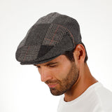 Tribeca - Walrus Hats Grey Tweed Patchwork Ivy Cap