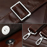 Men's Business Large-Capacity Business Trip Briefcase Durable Handbag Crossbody Bag