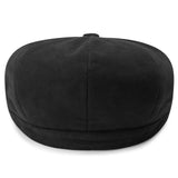 BLACK MODA NEWSBOY CAP